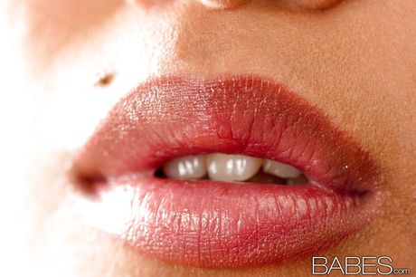 Adorable french babe Sharon Lee shows big boobies and masturbates